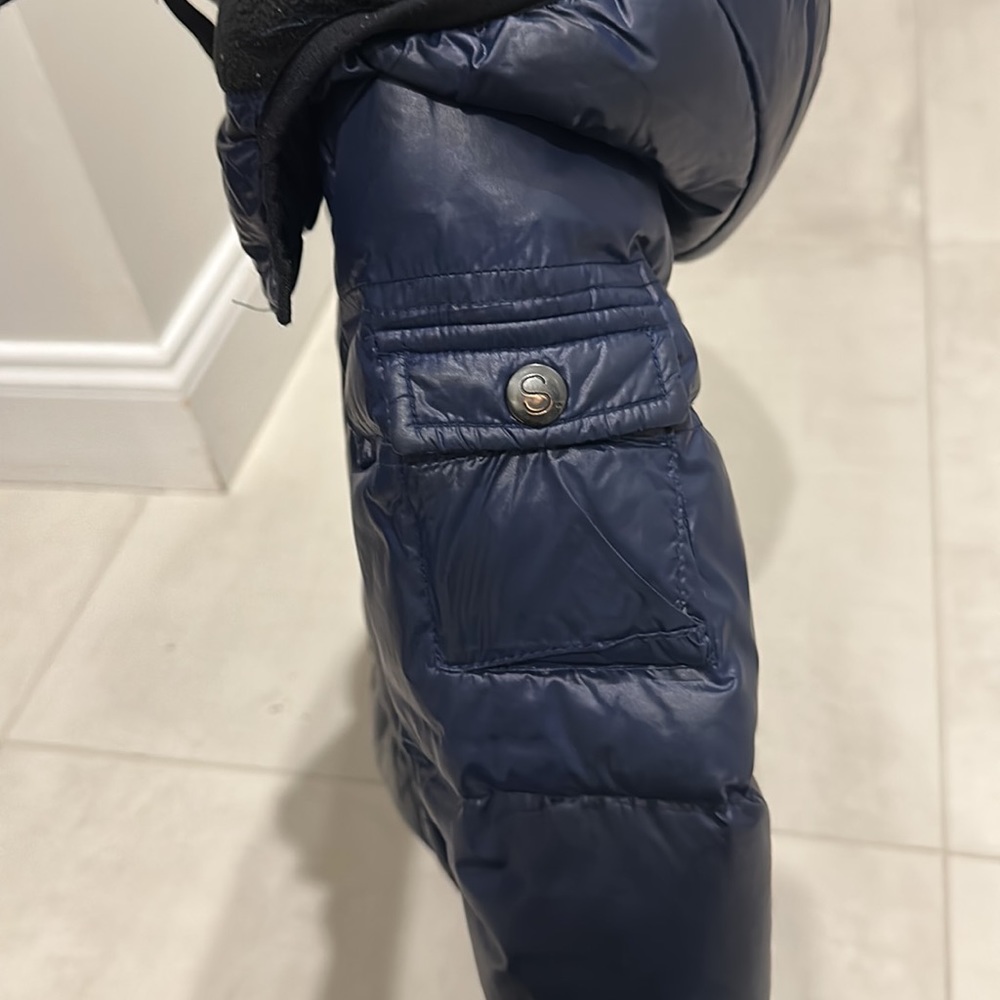 S13 kids coat. Navy blue. Size 2T - Picture 5 of 7